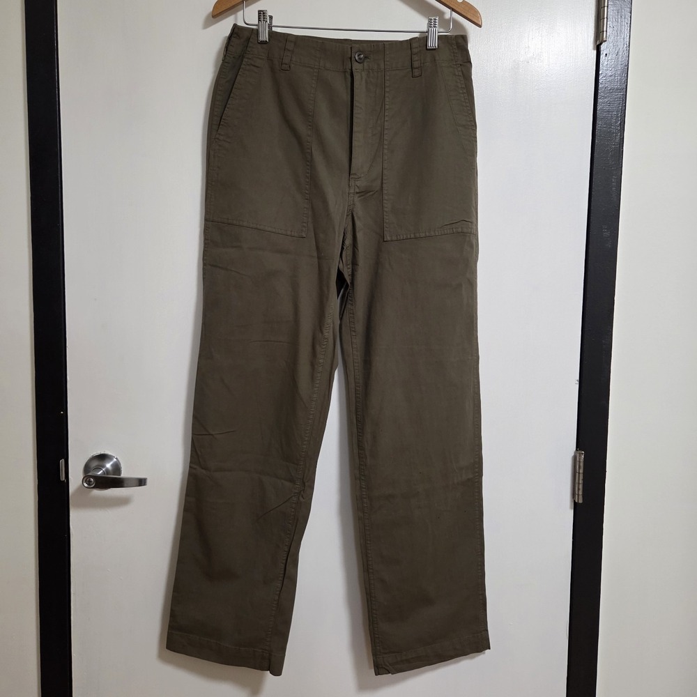 Jenni Kayne Relaxed Fit Army Cargo Pant In Olive Green Hue
